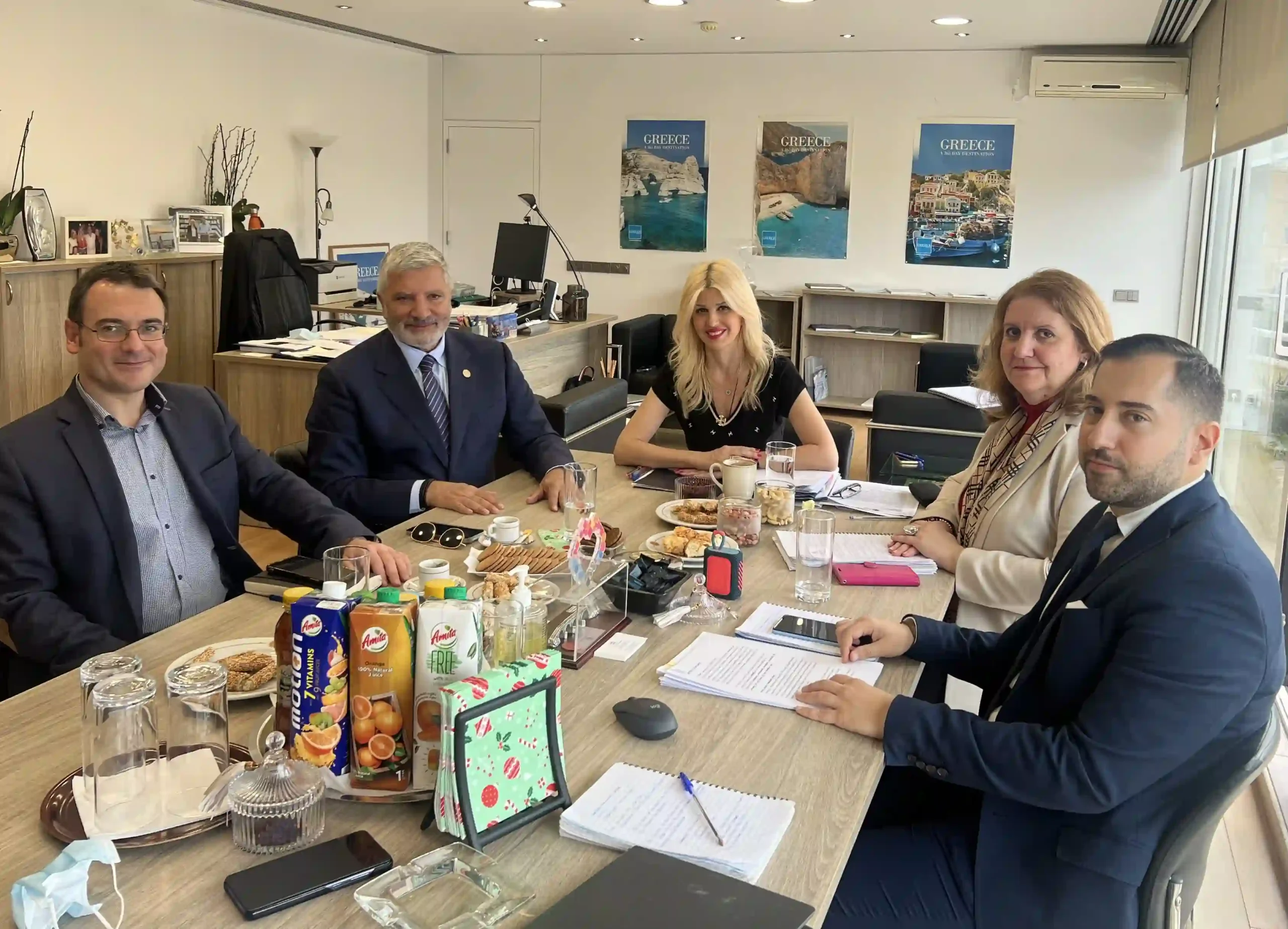 Συνάντηση Γ. Πατούλη & Ε. Ράπτη με θέμα τον Ιατρικό τουρισμό