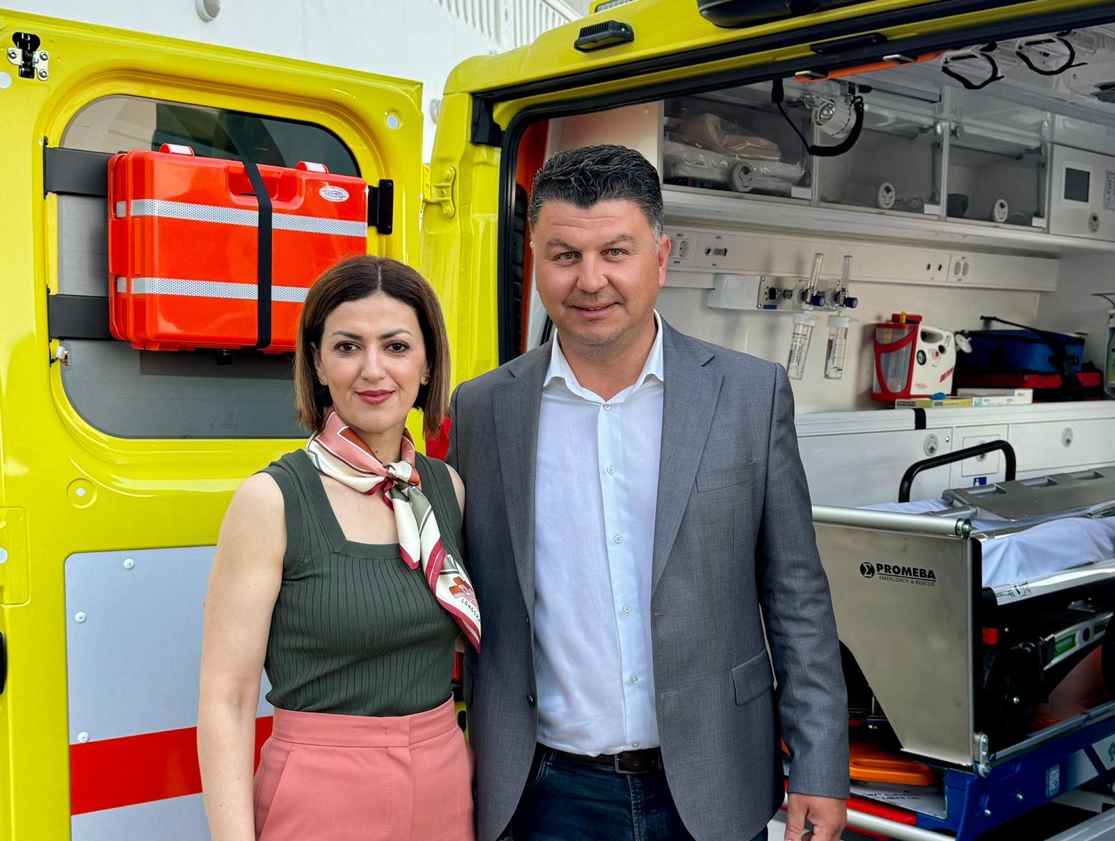 Παράδοση του νέου ασθενοφόρου για το Κέντρο Υγείας Πάτμου