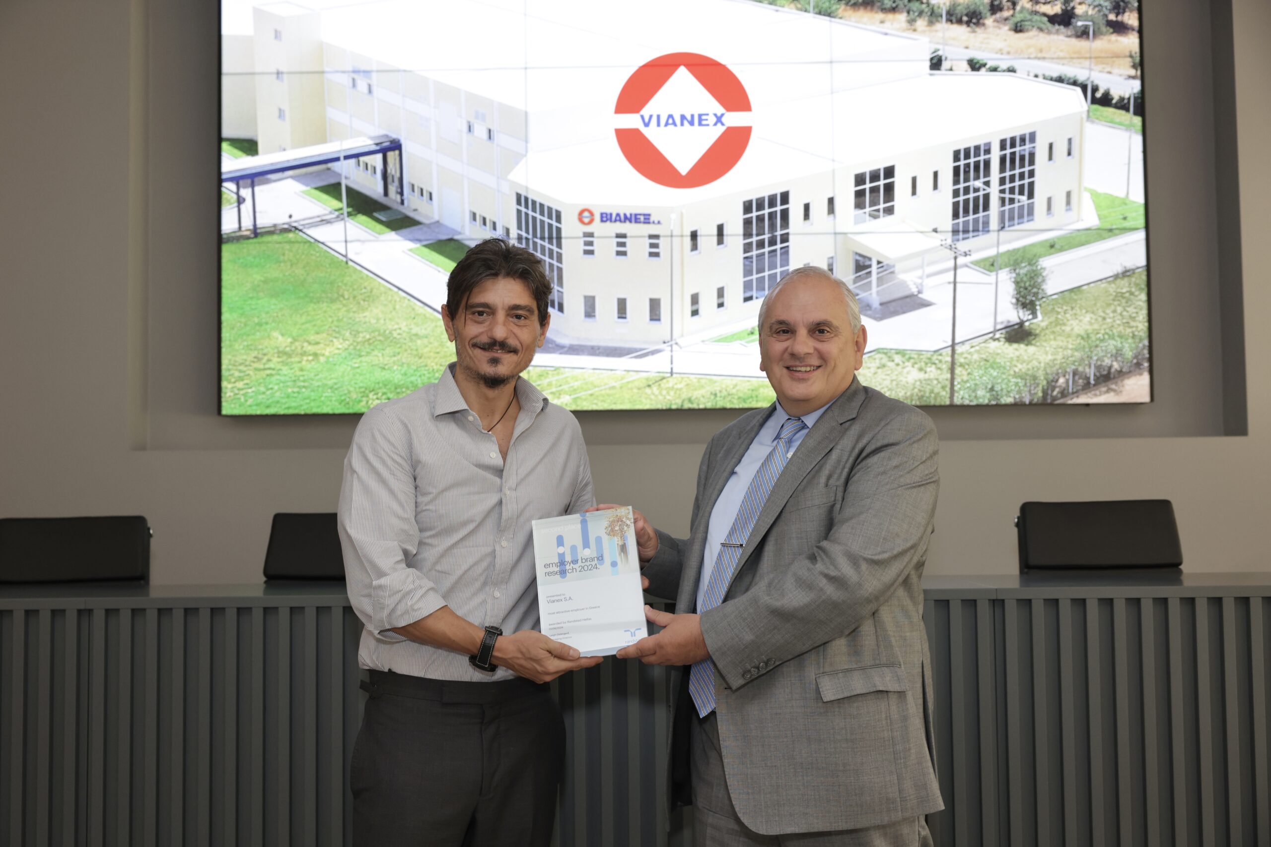 H ΒΙΑΝΕΞ στη 2η θέση της κορυφαίας λίστας με τους πιο ελκυστικούς εργοδότες στην Ελλάδα