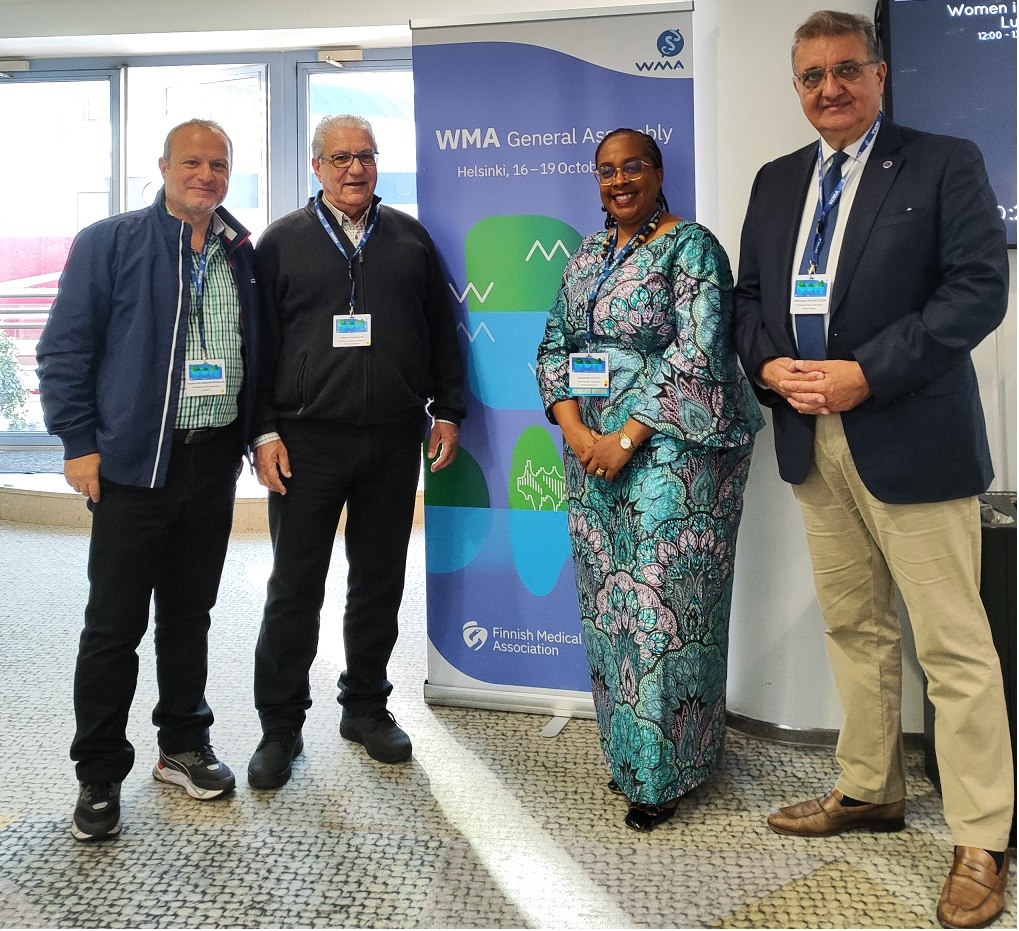 Συμμετοχή τριμελούς εκπροσώπησης του ΠΙΣ στη Συνέλευση του Παγκόσμιου Ιατρικού Συλλόγου