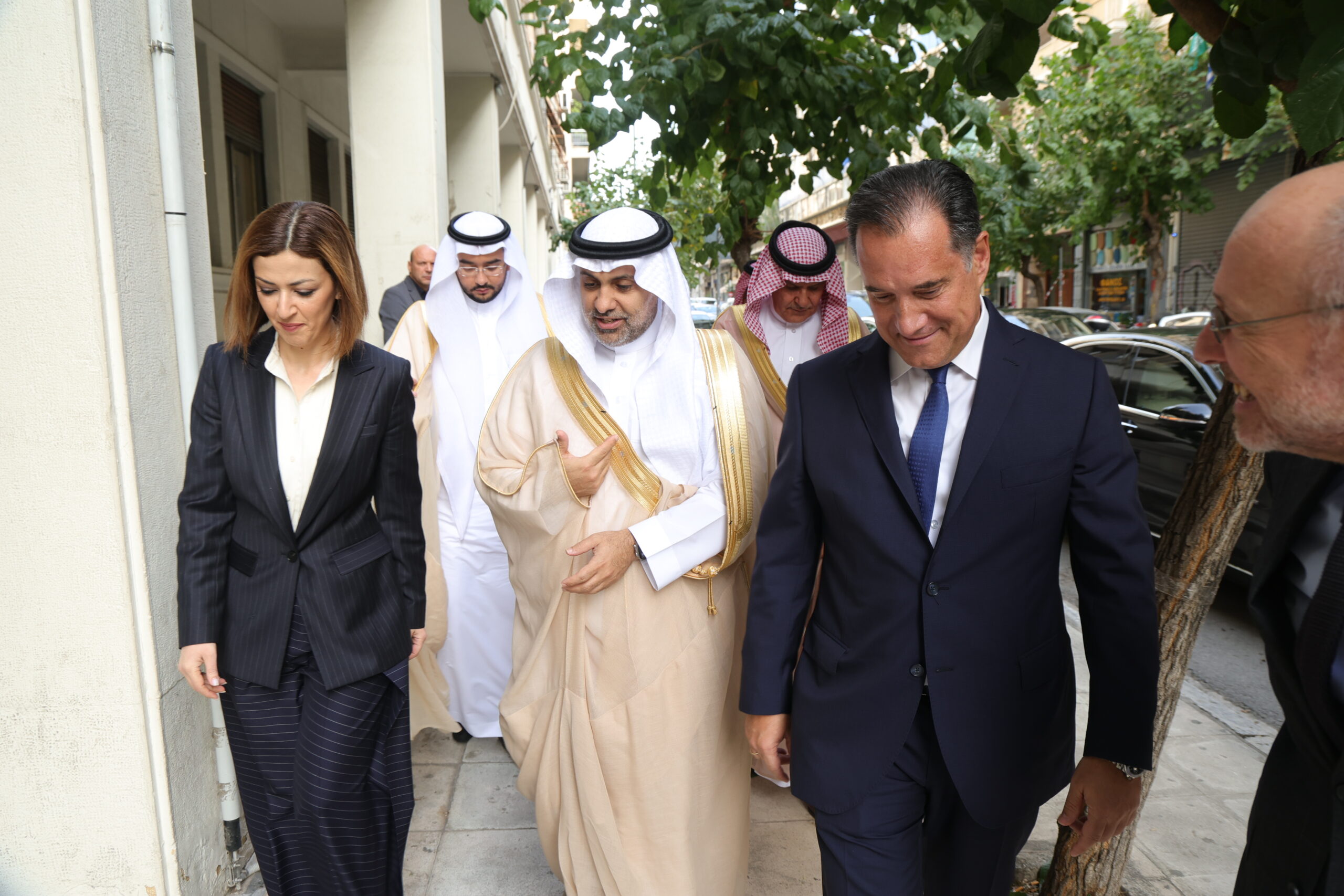 Συνάντηση της ηγεσίας του Υπ.Υγείας με τον Υπ. Υγείας της Σαουδικής Αραβίας